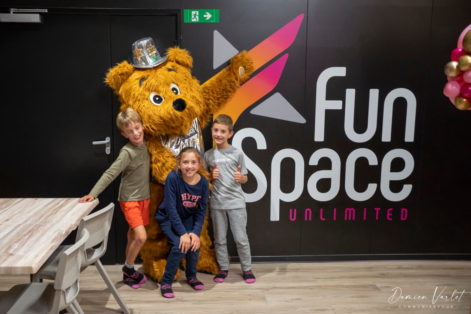 Anniversaire Fun Space Sens