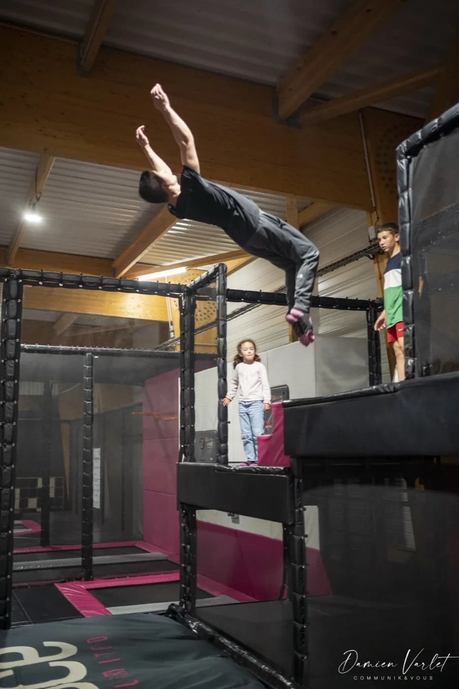 Activités trampolines soirée Fun Space Sens