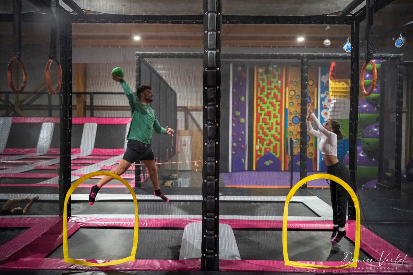 Trampolines Fun Space Sens
