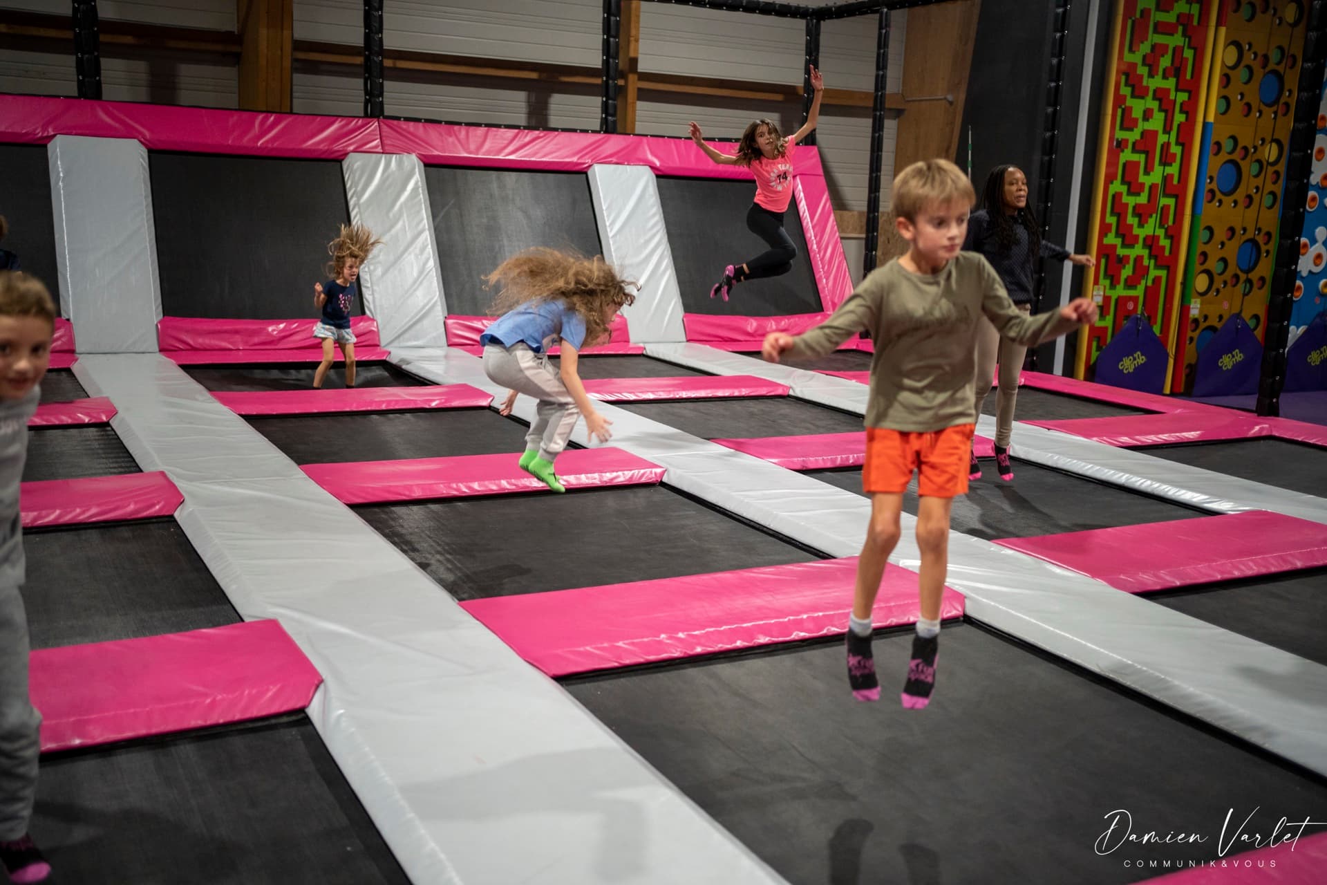 Trampoline Parc Fun Space Sens