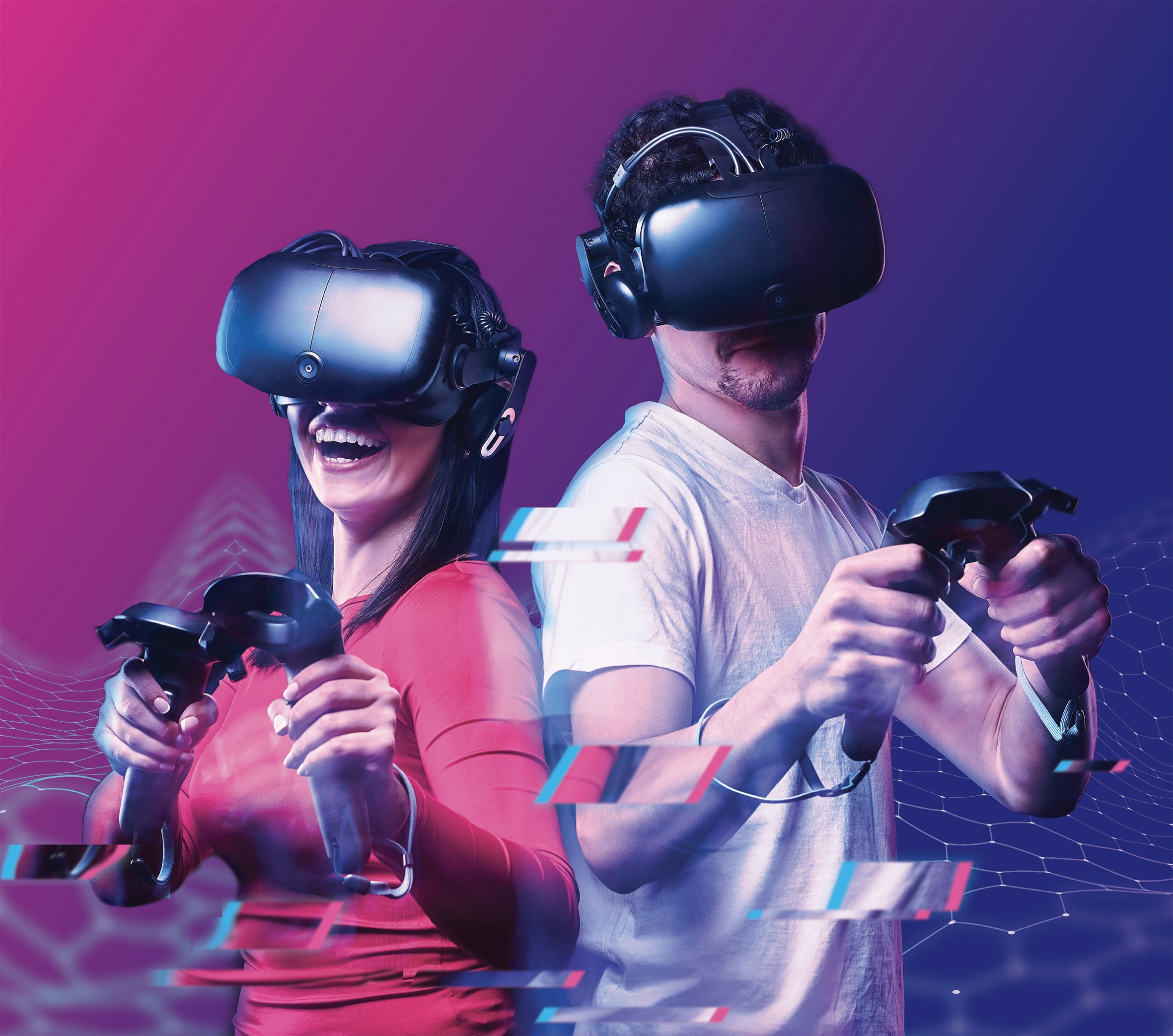 image VR couple Réalité